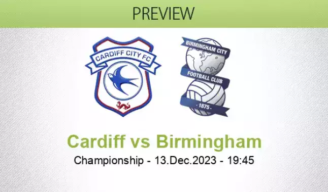 Cardiff City vs Birmingham City Prediction and Betting Tips