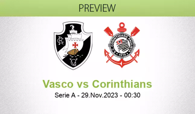 Coritiba vs Vasco da Gama Prediction and Odds